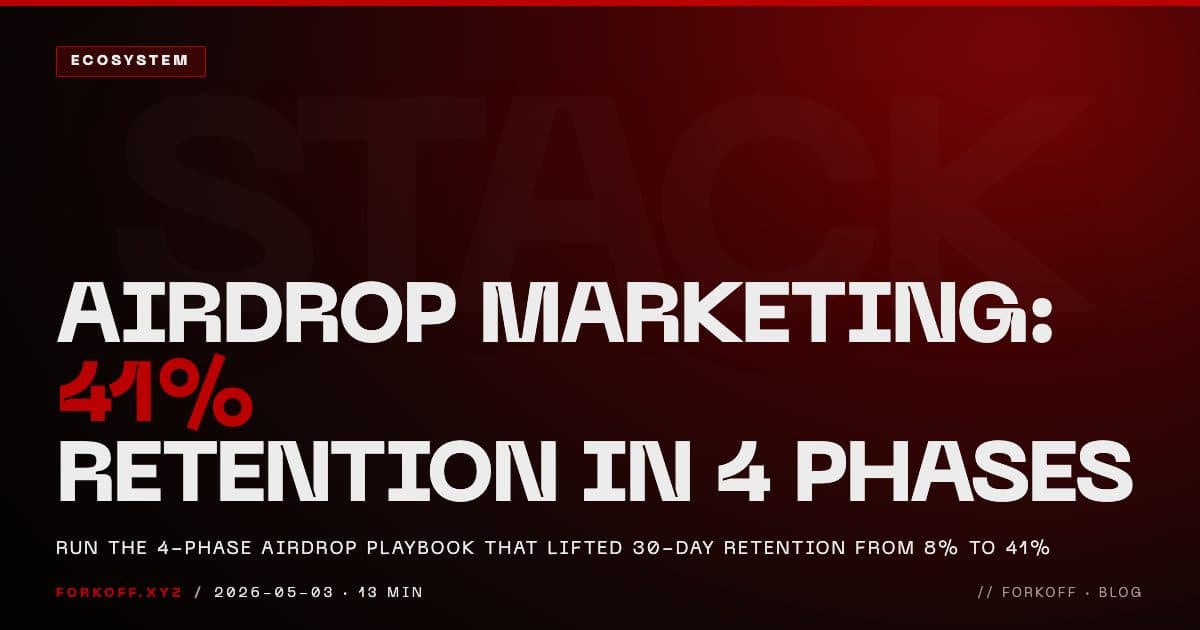 Airdrop marketing playbook 2026 cover