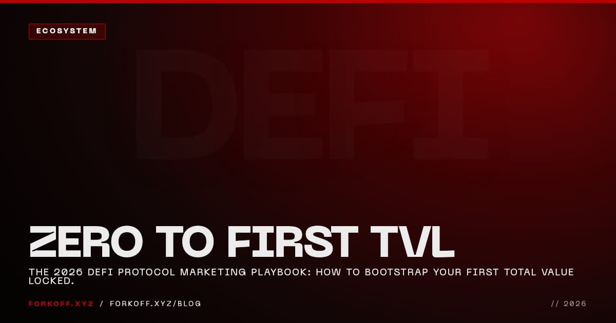 How a DeFi protocol earns its first meaningful Total Value Locked in 2026 through trust, incentive design, and distribution rather than rented mercenary capital