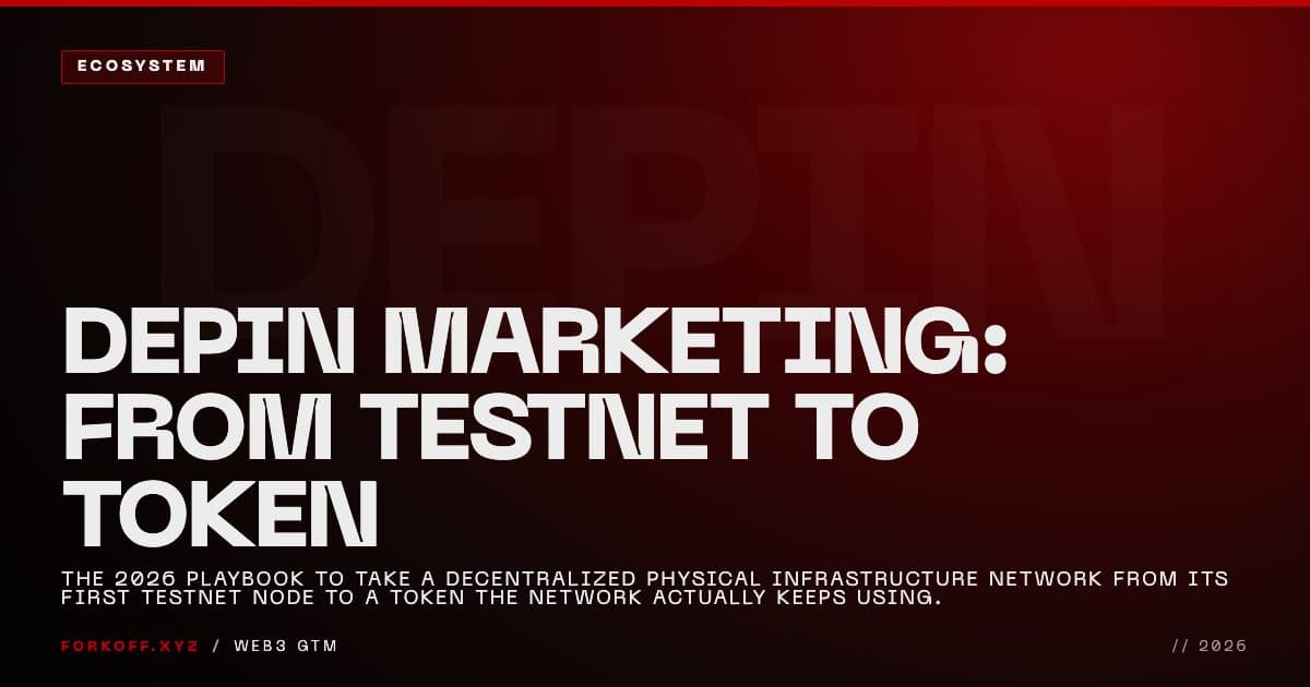 How a decentralized physical infrastructure network earns its way from a testnet full of farmers to a token it keeps using, through proof and two-sided distribution