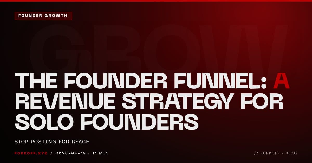 The Founder Funnel: A Revenue Strategy for Solo Founders cover