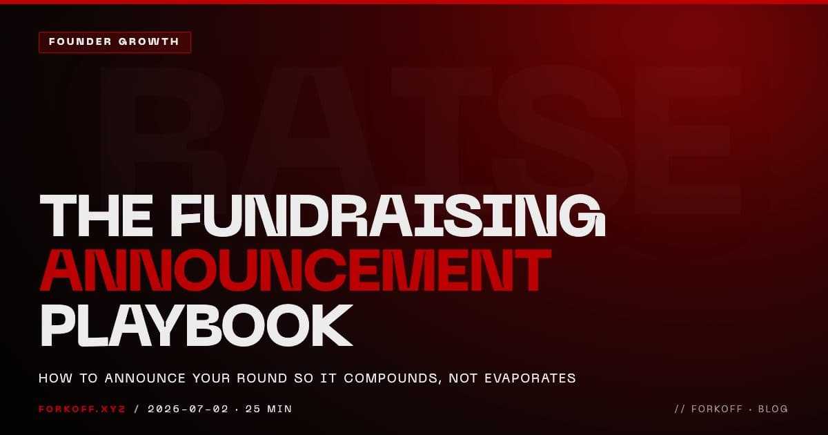 How to announce a funding round in 2026: run the raise as a coordinated distribution event that compounds into brand, pipeline, hiring, and next-round momentum.