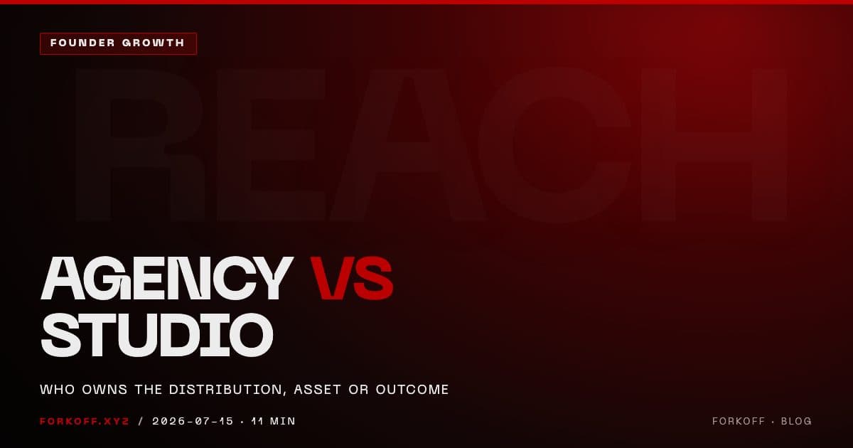 Launch video agency vs production studio: who owns the distribution, asset versus outcome cover