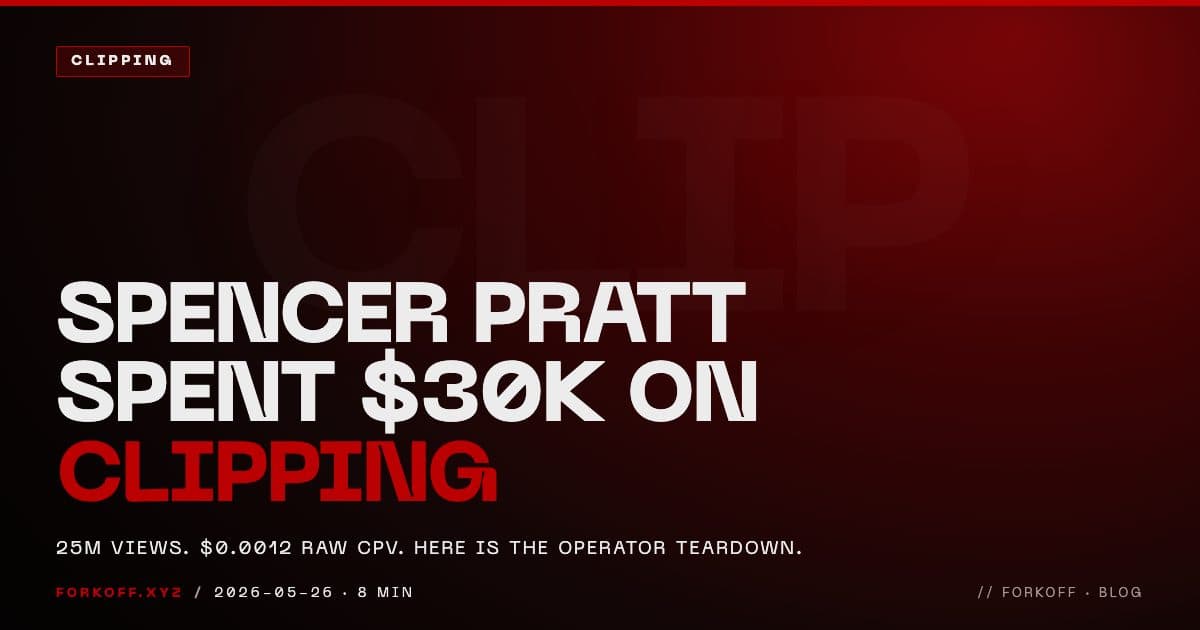 Spencer Pratt clipping campaign teardown cover, FORKOFF blog