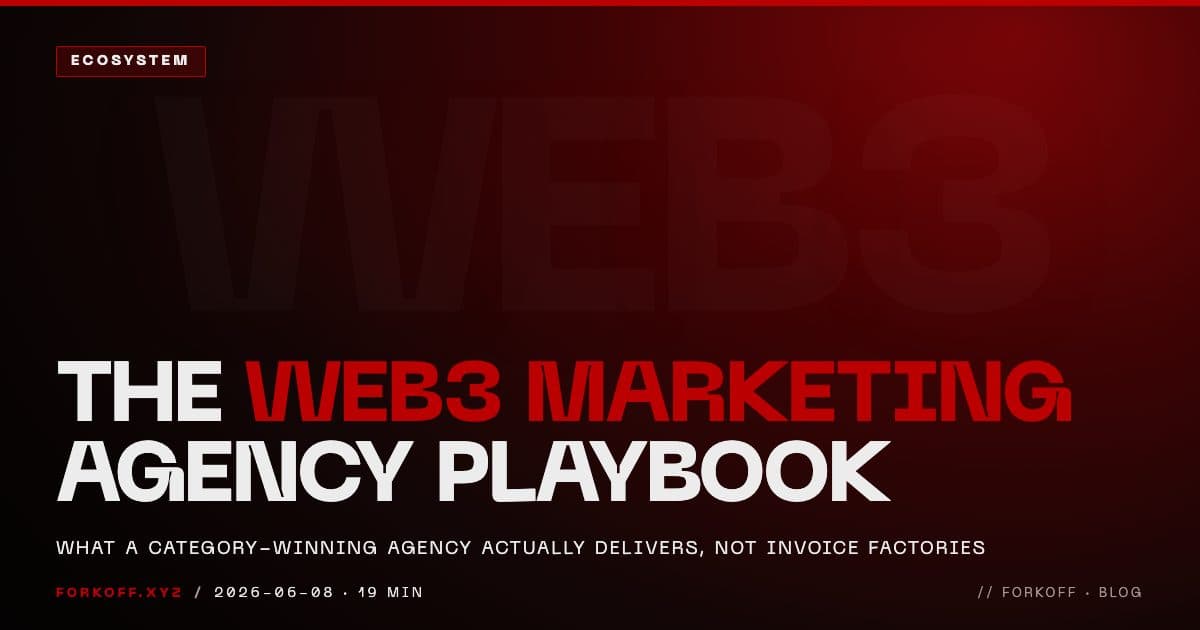 What a category-winning web3 marketing agency delivers, the six distribution surfaces that move wallets and pipeline instead of vanity metrics