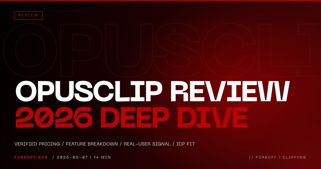 OpusClip Review 2026: Honest Long-Form Deep Dive