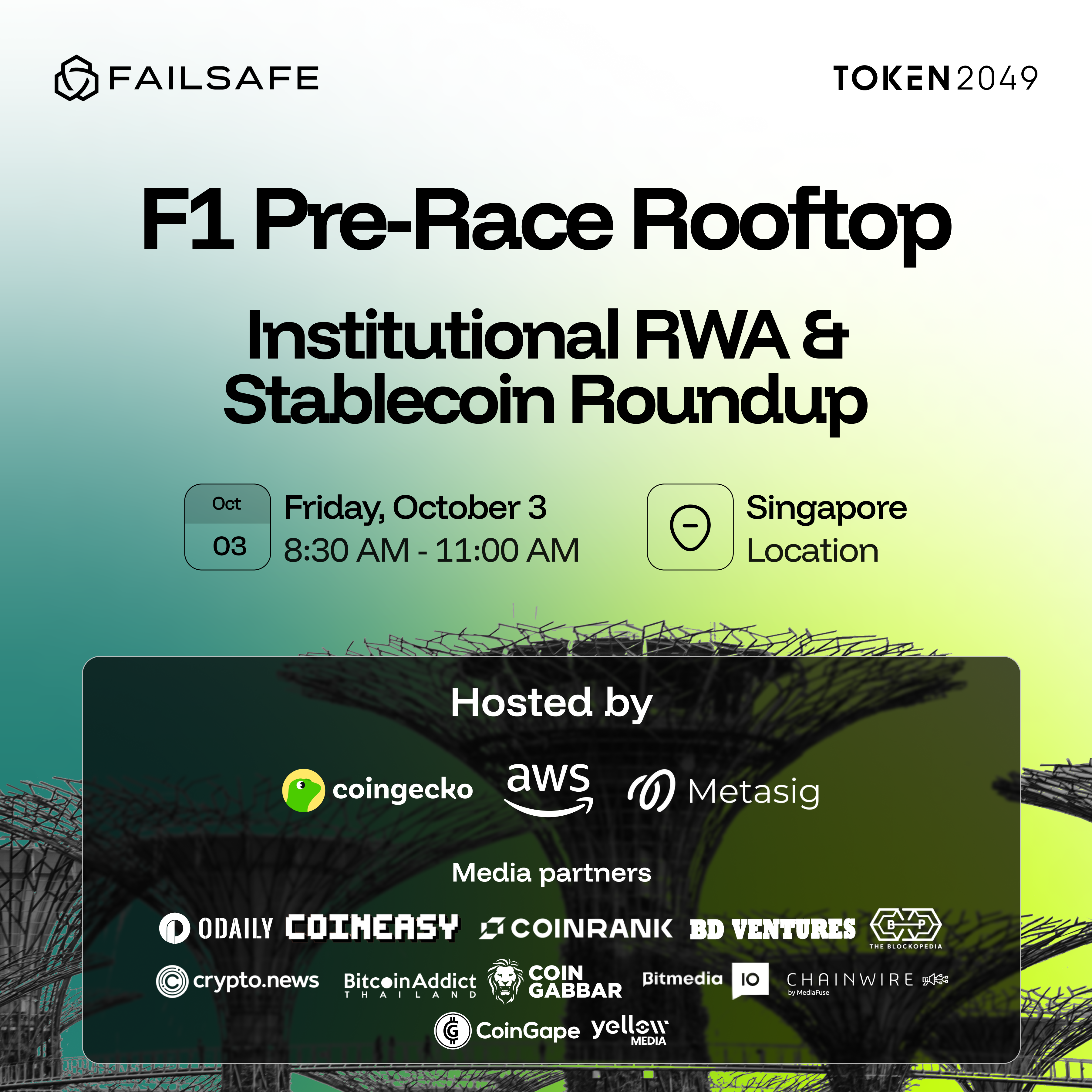 F1 Pre-Race Rooftop Breakfast