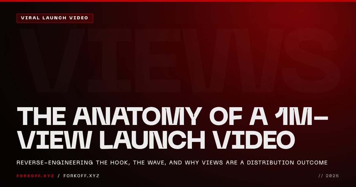 The Anatomy of a 1M-View Launch Video: How It Actually Works in 2026