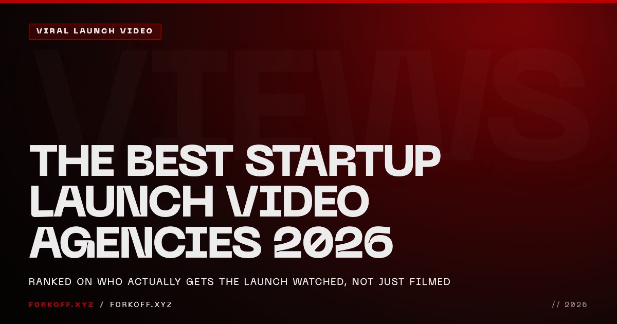 The Best Startup Launch Video Agencies in 2026 (Ranked, Honestly)