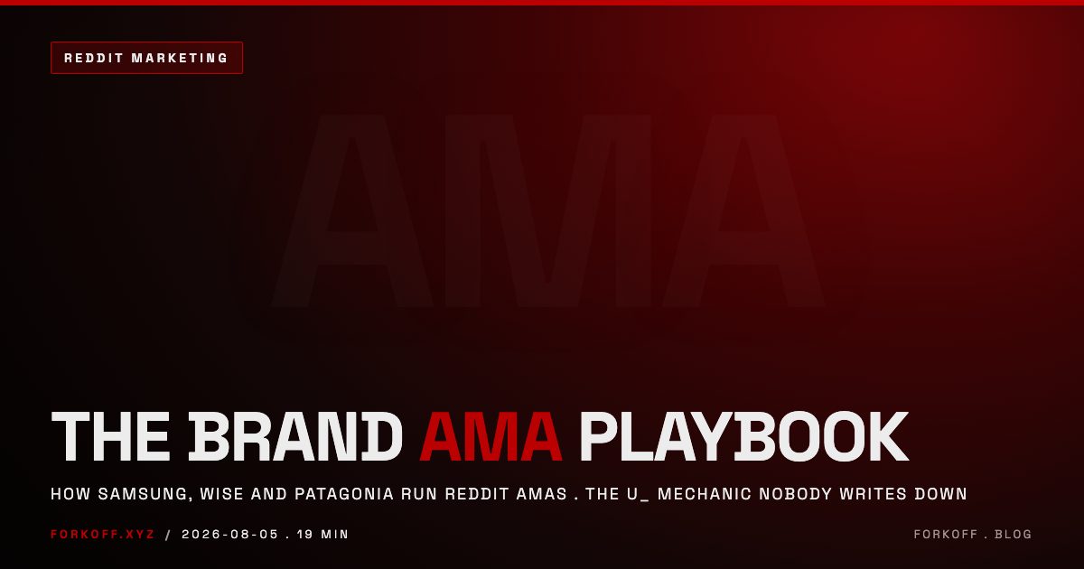 The Brand AMA Playbook: How Samsung, Wise and Patagonia Run Reddit AMAs