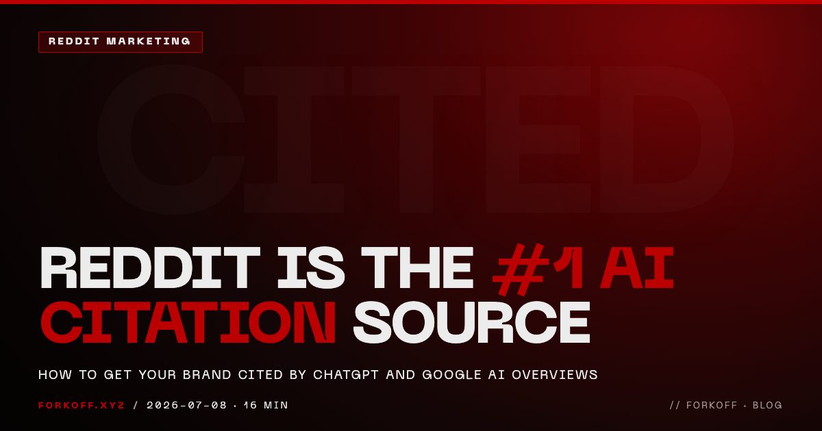 Reddit Is Now the #1 AI Citation Source (and How to Get Your Brand Cited)