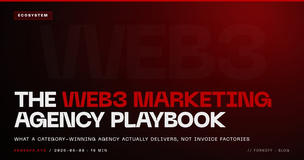 Web3 Marketing Agency: What a Category-Winning One Actually Delivers