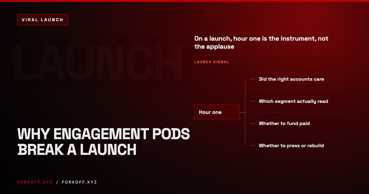 Why Engagement Pods Break a Launch
